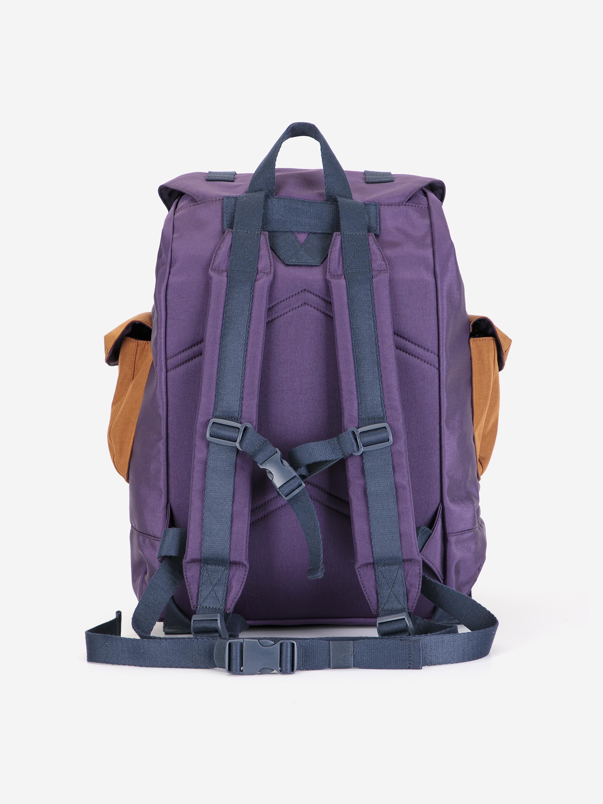 Bobo Choses Colorblock Backback Unisex Rucksack Oldschool violett